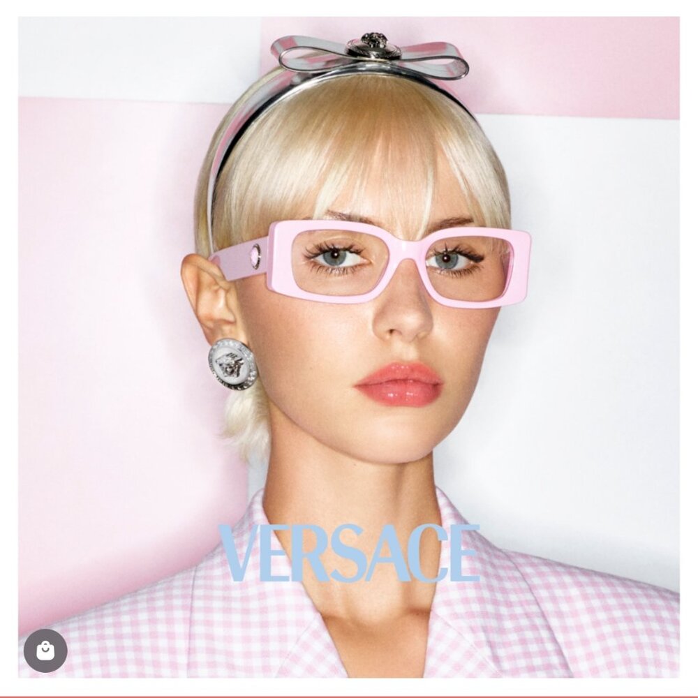 PINK Versace VE3362U optical glasses Rare Find 100% Authentic BUY NOW, PAY LATER